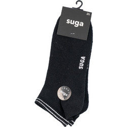 Suga Ανδρικές Κάλτσες Σοσόνια Μαύρες SG101