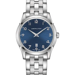 Hamilton Jazzmaster Ανδρικό Ρολόι με Ασημί Μεταλλικό Μπρασελέ H38511143
