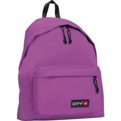 Lyc Sac City The Drop Sweet Violet Σχολική Τσάντα Πλάτης Γυμνασίου - Λυκείου Μωβ 91817