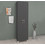 Megapap Lilly Παπουτσοθήκη Ξύλινη Γκρι Μ49xΠ32xΥ178cm GP041-0015,3