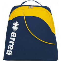 Errea Sport Lynos Kid Παιδική Τσάντα Πλάτης Γυμναστηρίου Navy Μπλε Κίτρινη