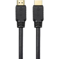 Powertech Καλώδιο HDMI 1.4 HDMI Male to HDMI Male 10m Black CAB-H130