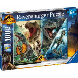 Παιδικό Puzzle Ravensburger XXL Jurrasic World 100 Κομμάτια