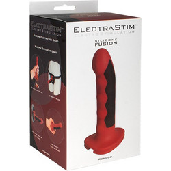 ElectraStim Silicone Fusion Komodo Ρεαλιστικό Dildo με Βεντούζα 16.2cm Κόκκινο