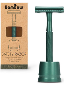Bambaw Ξυραφάκι με Ανταλλακτικές Κεφαλές Sea Green