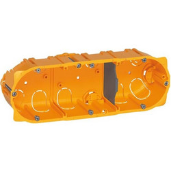 BATIBOX ΚΟΥΤΙ ΓΥΨΟΣΑΝΙΔΑΣ 3 ΘΕΣ./6/8 ΣΤ. Β40ΜΜ - LEGRAND (080043) 85080043
