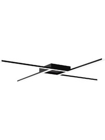 Φωτιστικό Οροφής Led 24W 4000K 1760Lm 90x90x4cm - Alpha (LED-7WBLACK) 18714