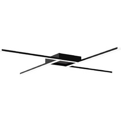 Φωτιστικό Οροφής Led 24W 4000K 1760Lm 90x90x4cm - Alpha (LED-7WBLACK) 18714