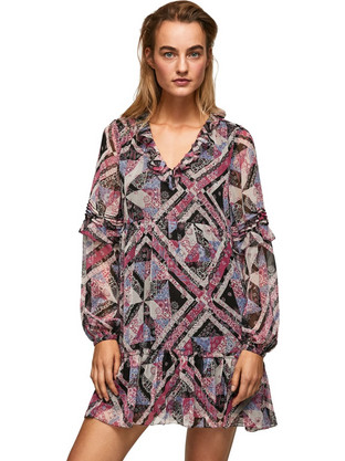 Pepe Jeans Pitu Mini Φόρεμα PL953213-0AA