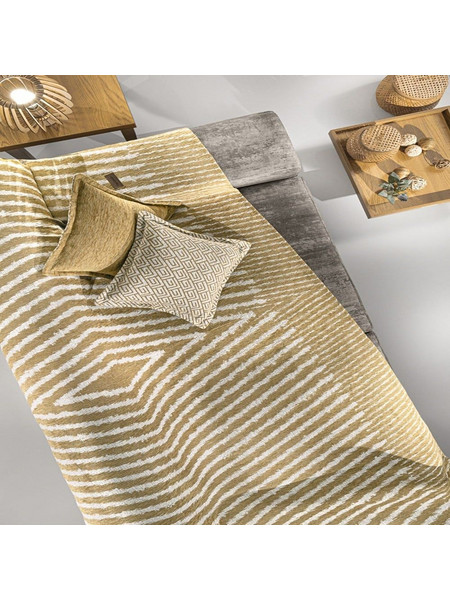 Guy Laroche Ριχτάρι Τριθέσιου Καναπέ 180x300 Norton Golden