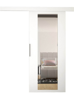PoliHome Marti IV Πόρτα Εσωτερική Συρόμενη Laminate Λευκή 86x205cm 162269289