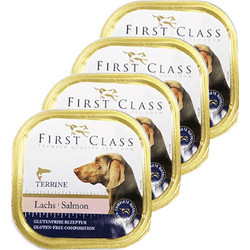 First Class Adult Terrine with Salmon 4x300gr