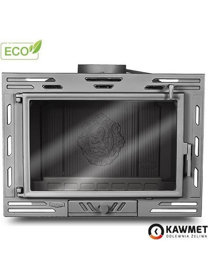 Kawmet W9 Eco Ενεργειακό Τζάκι Κασέτα Αερόθερμο Ξύλου Ίσιο 9.8kW