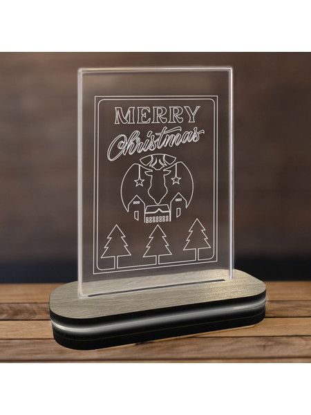 Φωτιστικό Led Merry Christmas Δέντρο