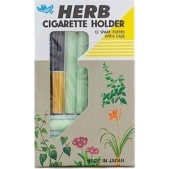 VICAN Herb Cidarette Holder Gold + Θήκη x12 Φίλτρα