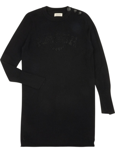 Zadig & Voltaire Παιδικό Φόρεμα Μαύρο X12179-09B