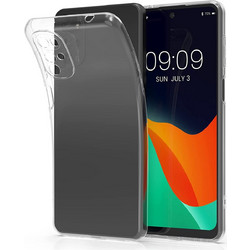 KWmobile Διάφανη Θήκη Σιλικόνης Motorola Moto G22 - Transparent (58209.03)