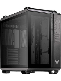 Asus TUF Gaming GT502 Black Gaming Midi Tower Κουτί Υπολογιστή με Πλαϊνό Παράθυρο