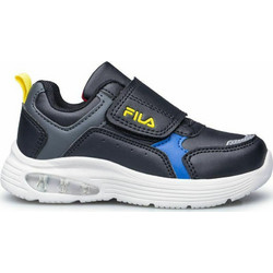 Fila Blink Παιδικά Sneakers με Φωτάκια Μαύρα 7AF13034-025