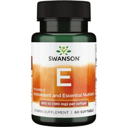 Swanson Vitamin Ε 400iu 60 Μαλακές Κάψουλες