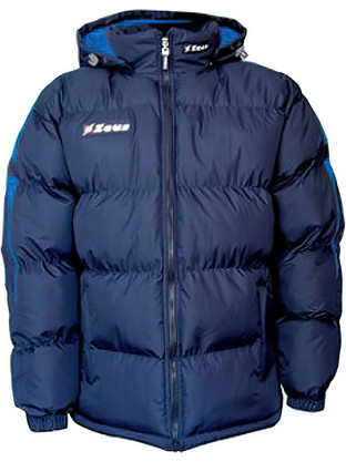 Zeus Ανδρικό Μπουφάν Χειμωνιάτικο Puffer Μπλε Royal Blue G003-0402
