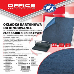 ΒΙΒΛΙΟΔΕΣΙΑΣ OFFICE ΟΠΙΣΘΟΦΥΛΛΟ ΧΑΡΤΙ ΔΕΡΜΑ 250mic ΜΠΛΕ ΠΑΚΕΤΟ 100 ΦΥΛΛΩΝ