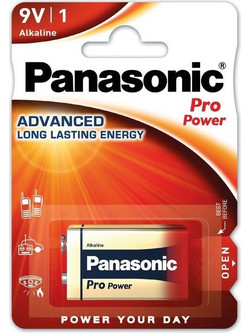Panasonic Alkaline Pro Power 9V 1τμχ