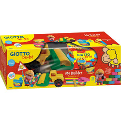 Giotto Πλαστοζυμαράκια Bebe My Builder Οδοστρωτήρας 11τμχ