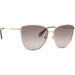 Marc Jacobs MJ 1006/S 01Q/HA Γυναικεία Γυαλιά Ηλίου Cat Eye Μεταλλικά Χρυσά με Καφέ Degradee Φακό
