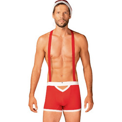 OBSESSIVE MR CLAUS CHRISTMAS SET RED