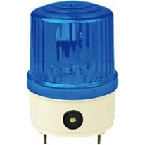 Φαροσειρήνα LED LTE-5121J 230V AC 177mm μπλε 90dB IP45 - 035-036202304