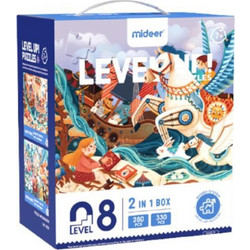Παιδικό Puzzle Mideer Level Up 8 Magic Book & Fairy Tale 280 + 330 Κομμάτια