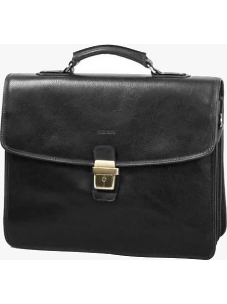 Δερμάτινος Ανδρικός Χαρτοφύλακας (617-36813-black)