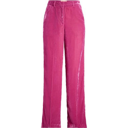 Jack & Jones Ψηλόμεσο Βελουτέ Γυναικείο Παντελόνι Jogger Relaxed Εφαρμογή Φούξια 12222666