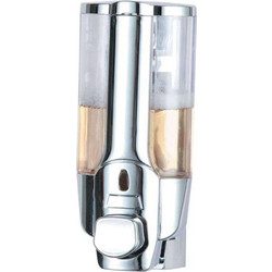 Δοχείο Κρεμοσάπουνου Gini-C-Nova 18-9015 8x8,5x19cm 380ml Chrome Gloria ABS