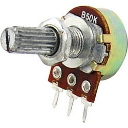 Linear Potentiometer B50K Ohm 15mm