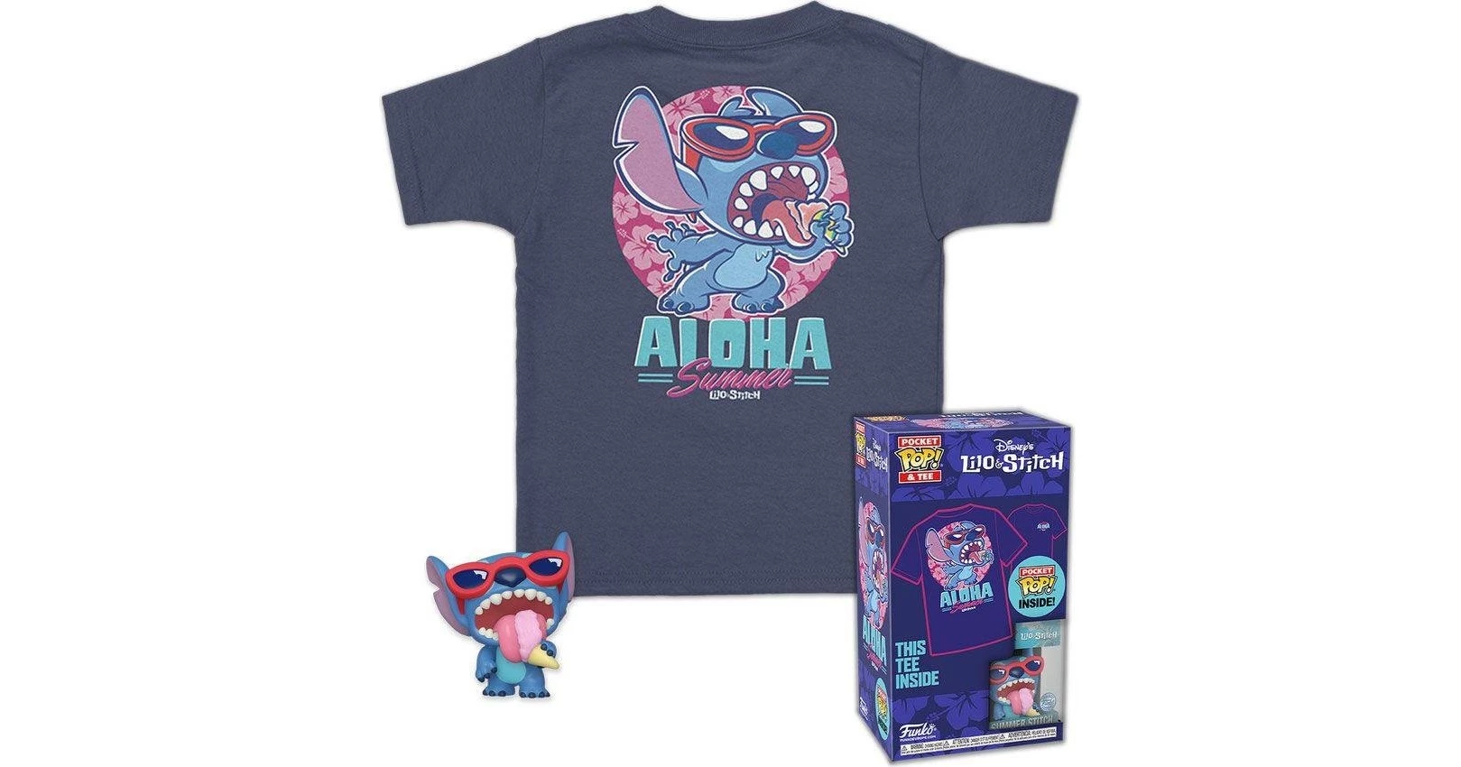 Funko Pop & Tee! Disney Lilo & Stitch - Stitch