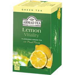 Ahmad Tea Πράσινο Τσάι με Λεμόνι 20 Φακελάκια