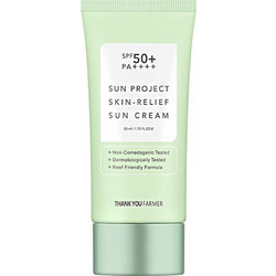 Thank You Farmer Sun Project Skin Relief Αντηλιακή Κρέμα Προσώπου SPF50 50ml