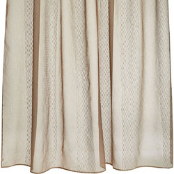 WhiteEgg Κουρτίνα με Τρέσα 270x280 K063 3-Beige