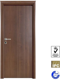 Εσωτερική πόρτα Laminate Καρυδιά