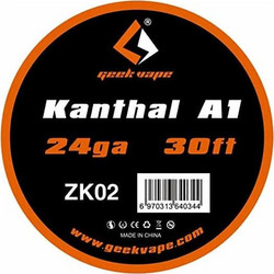 Kanthal A1 GEEK VAPE 24GA ZK02