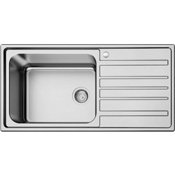 Karag BL 821 Ένθετος Νεροχύτης Inox Αντιστρεφόμενος Σατινέ 100x50cm