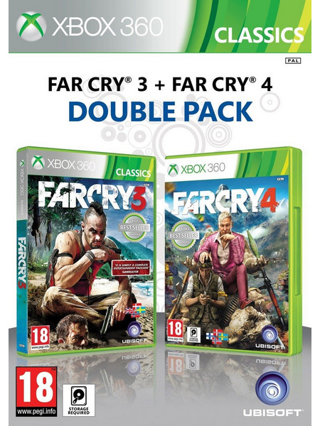 Far Cry Double Pack (Far Cry 3 & Far Cry 4) Xbox 360