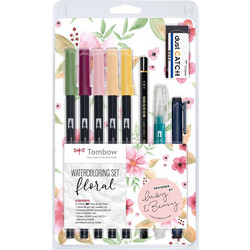 Σετ Γραφής Floral 9τεμ