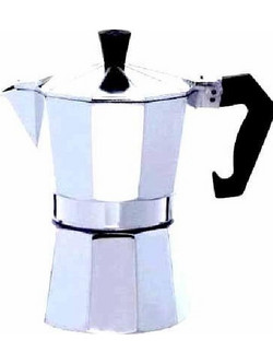 ΜΗΧΑΝΗ ESPRESSO ΑΛΟΥΜΙΝΙΟΥ ΓΙΑ 6 ΦΛΥΤΖΑΝΙA - H.S. ΑΞΕΣΟΥΑΡ ΚΑΦΕ
