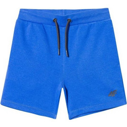 4F Αθλητικό Παιδικό Σορτς Royal Blue JSS23-TSHOM048-36S