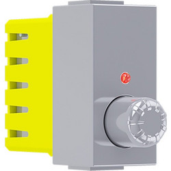 Acaelec Modys Aλερετούρ Περιστροφικός Ροοστάτης 1P 40-300W 250VAC IP20 Ασημί (10101312497)