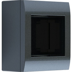 Acaelec Modys Επίτοιχο Ανθρακί Κουτί 2 Στοιχείων (10101433601)