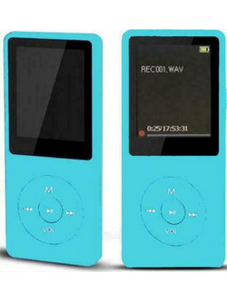 Naxius MP-10 MP4 Player 64GB με Οθόνη 1.8" με Bluetooth & Ραδιόφωνο Μπλε
